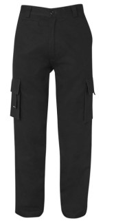 Womens Multi - Pocket Pants Black 